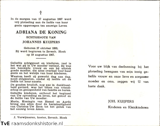 Adriana de Koning- Johannes Kuijpers
